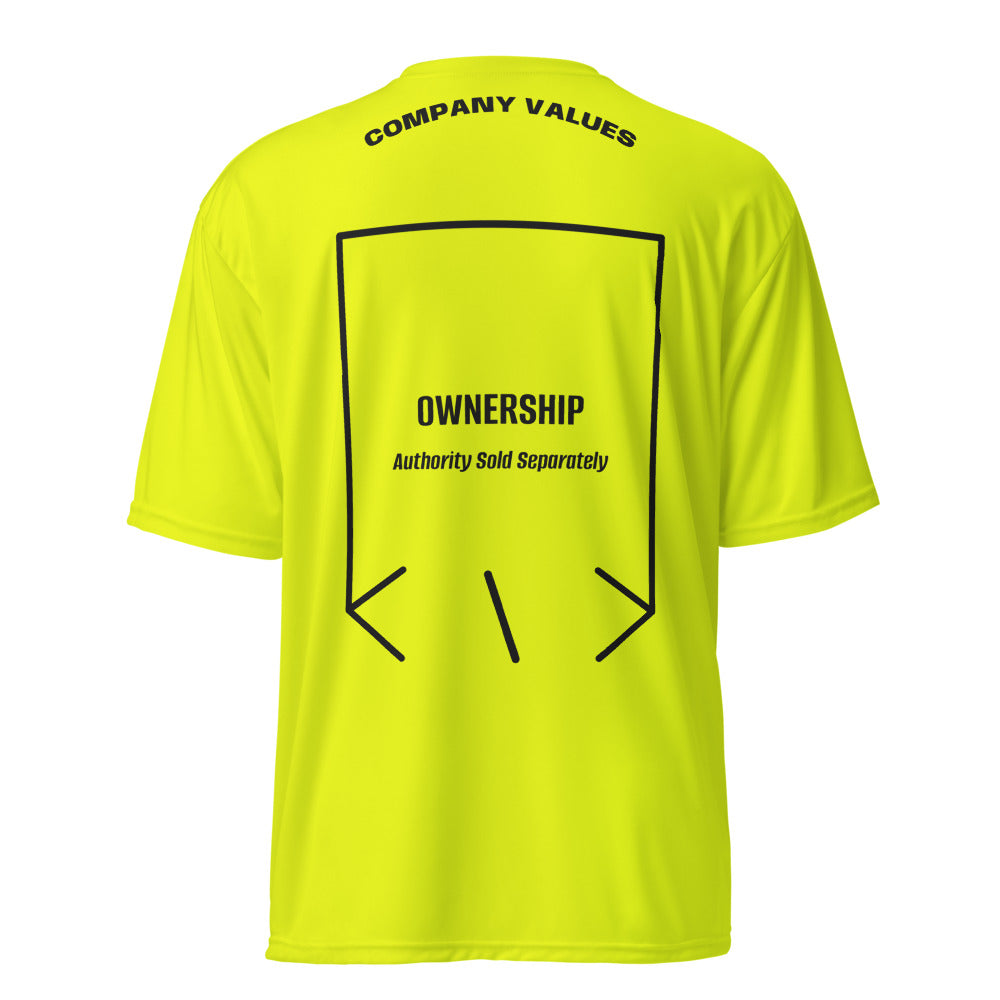 Ownership — Safety Yellow Black back mockup