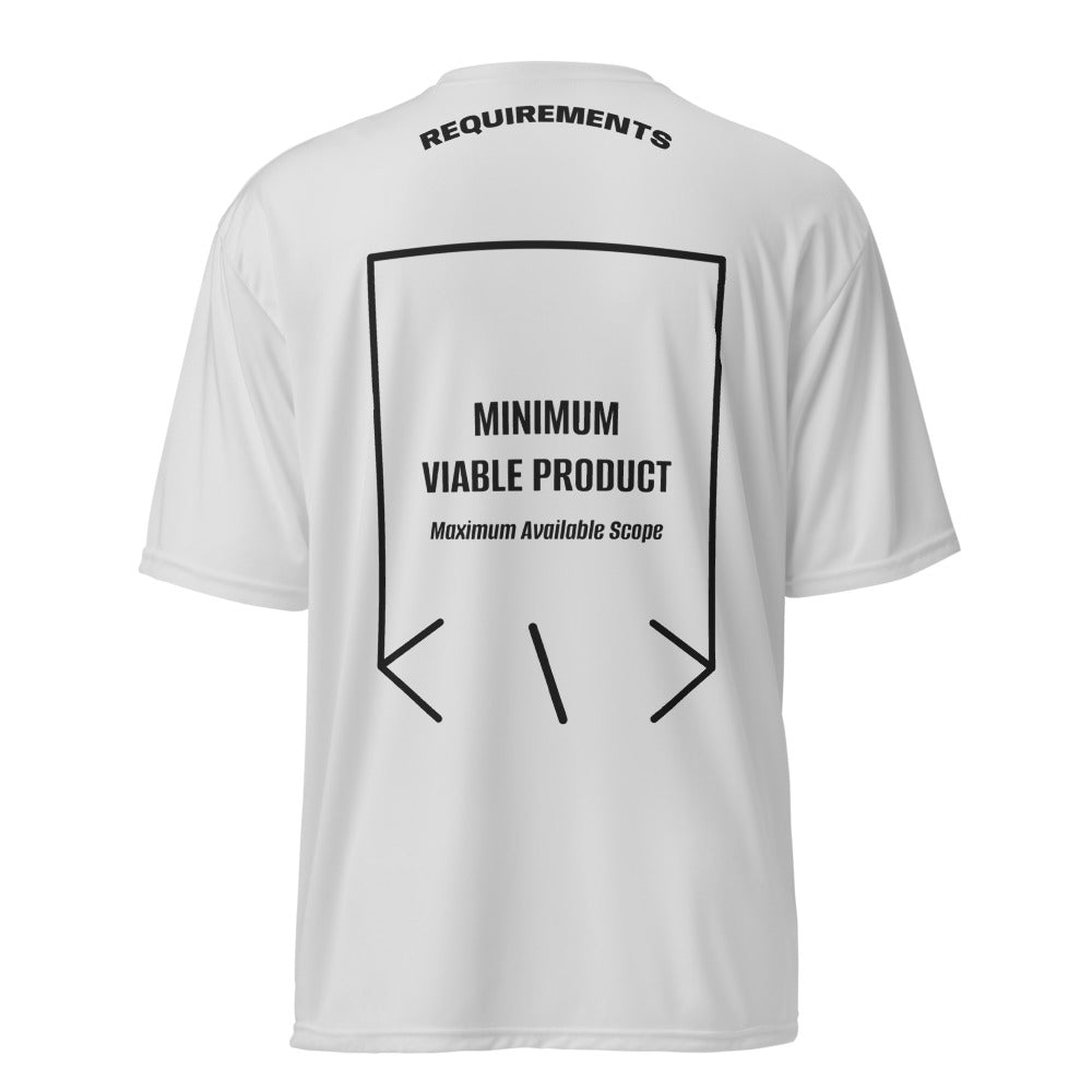 Minimum Viable Product — Silver Black back mockup