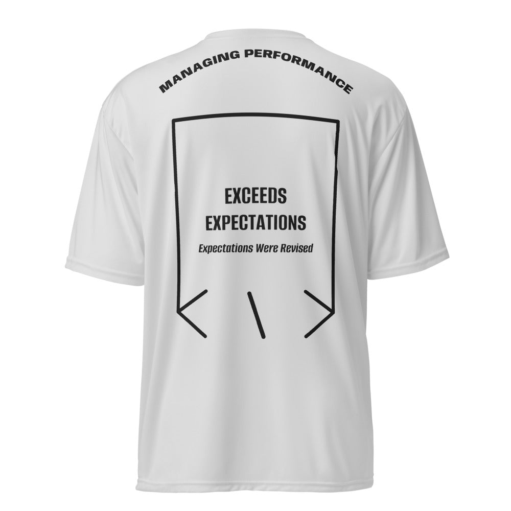 Exceeds Expectations — Silver Black back mockup
