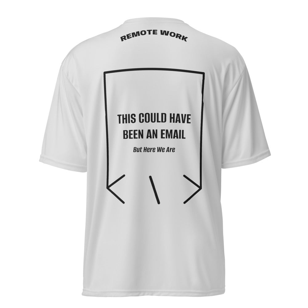 This Could Have Been An Email — Silver Black back mockup