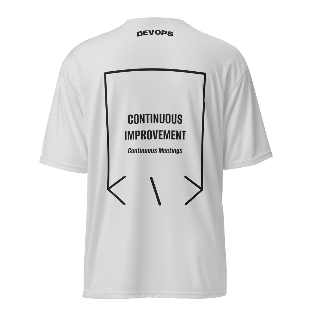 Continuous Improvement — Silver Black back mockup