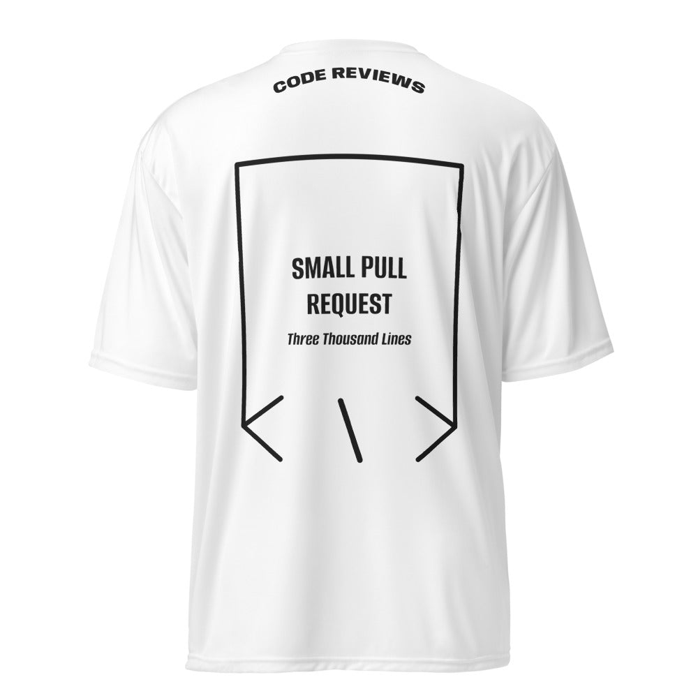 Small Pull Request — White Black back mockup