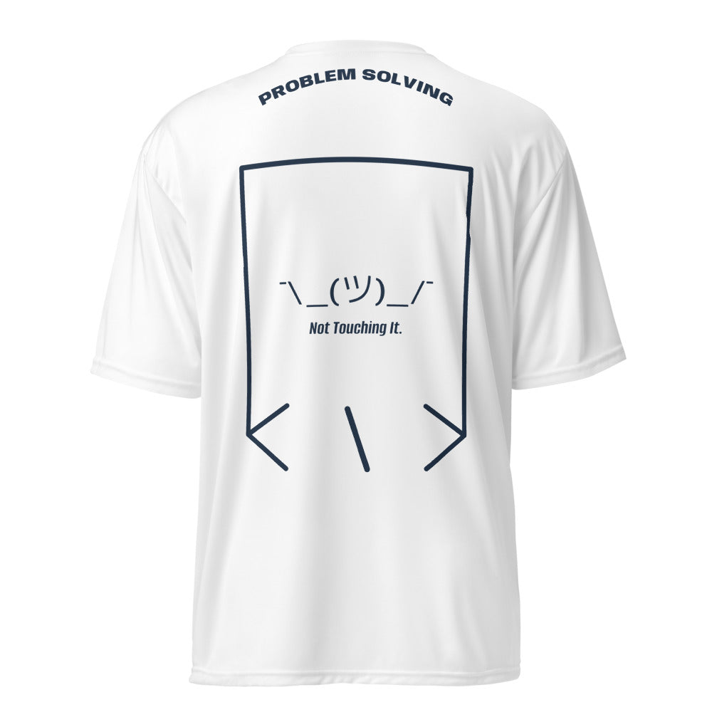 ¯\_(ツ)_/¯ — White Navy back mockup