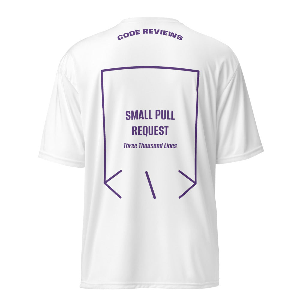 Small Pull Request — White Purple back mockup