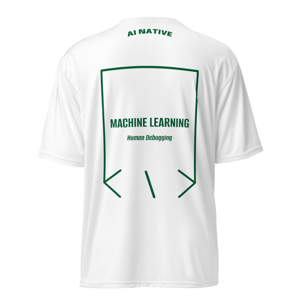 Machine Learning — White Forest Green back mockup
