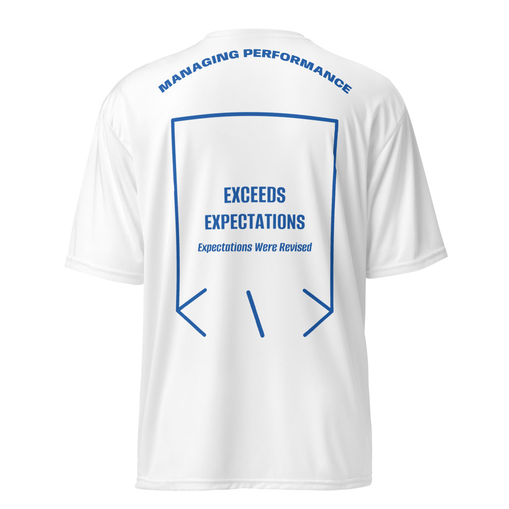 Exceeds Expectations — White Royal back mockup