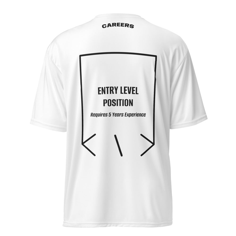 Entry Level Position — White Black back mockup