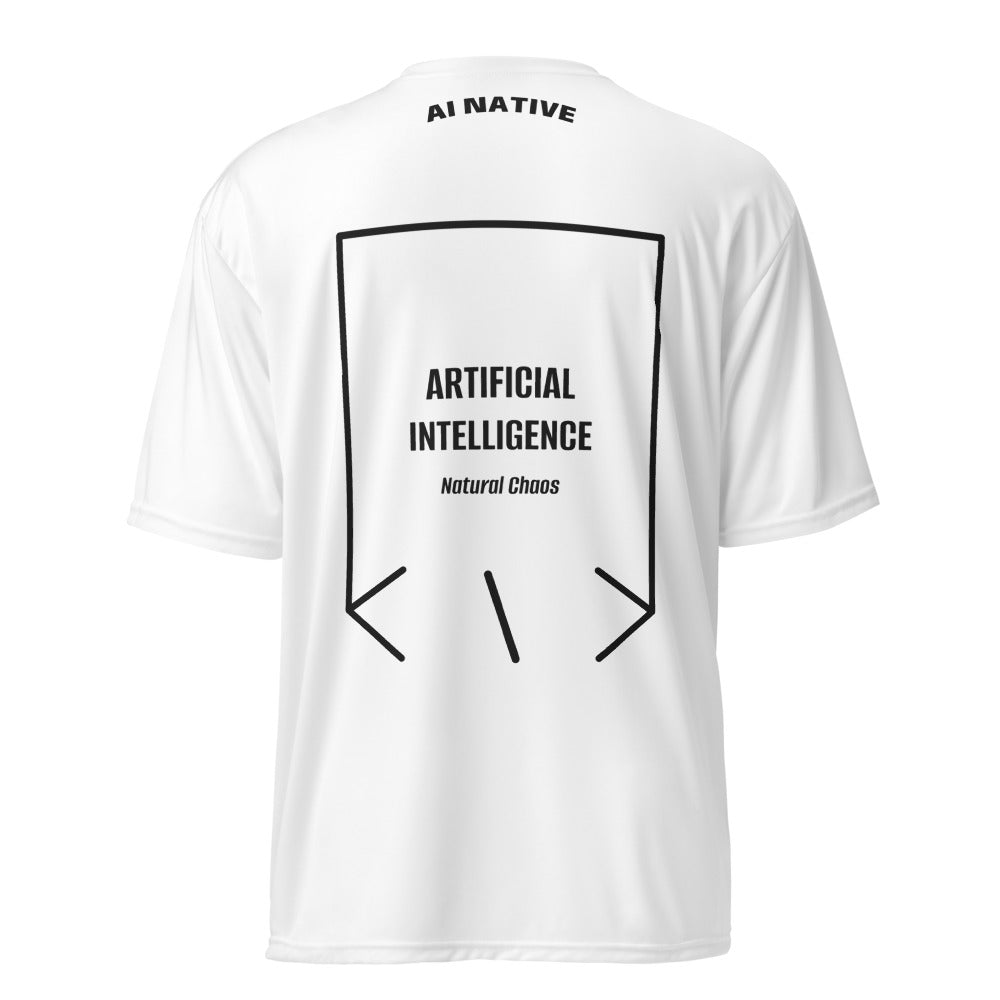 Artificial Intelligence — White Black back mockup