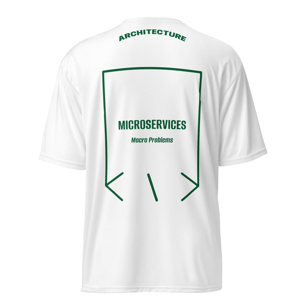 Microservices — White Forest Green back mockup