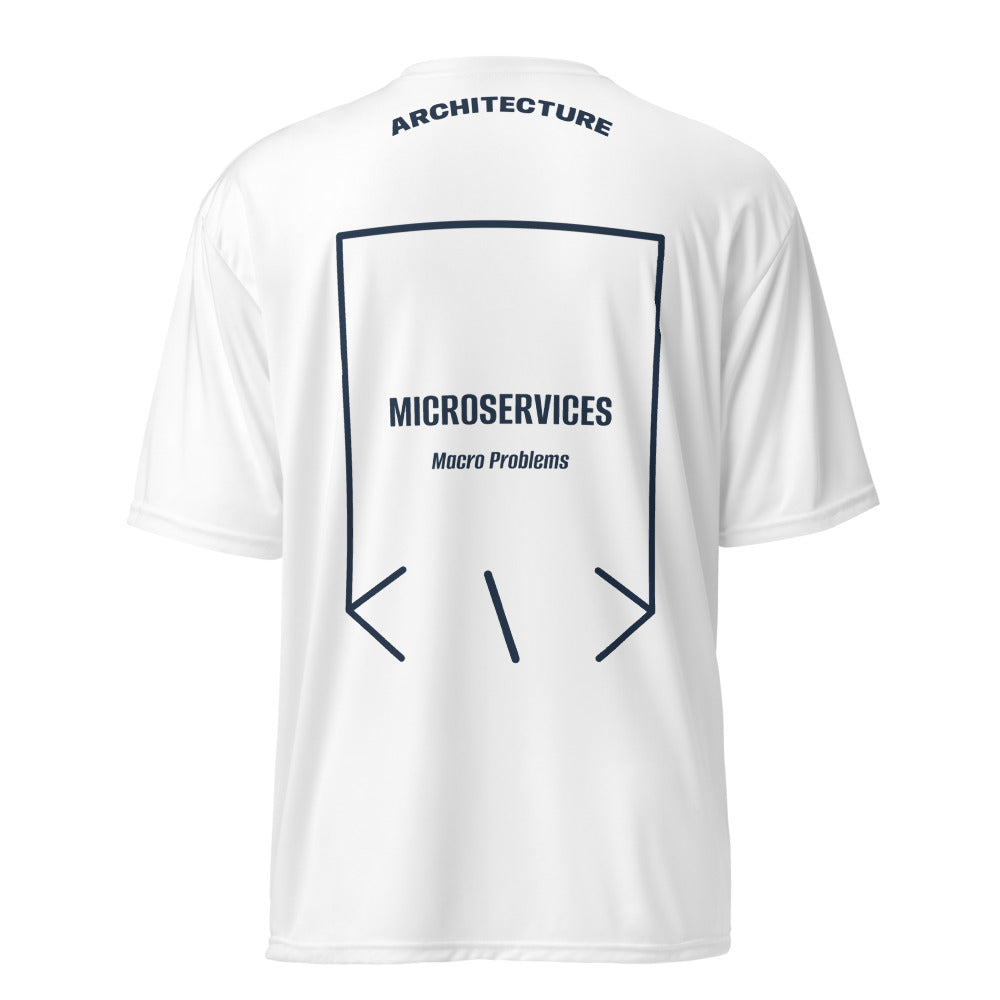Microservices — White Navy back mockup