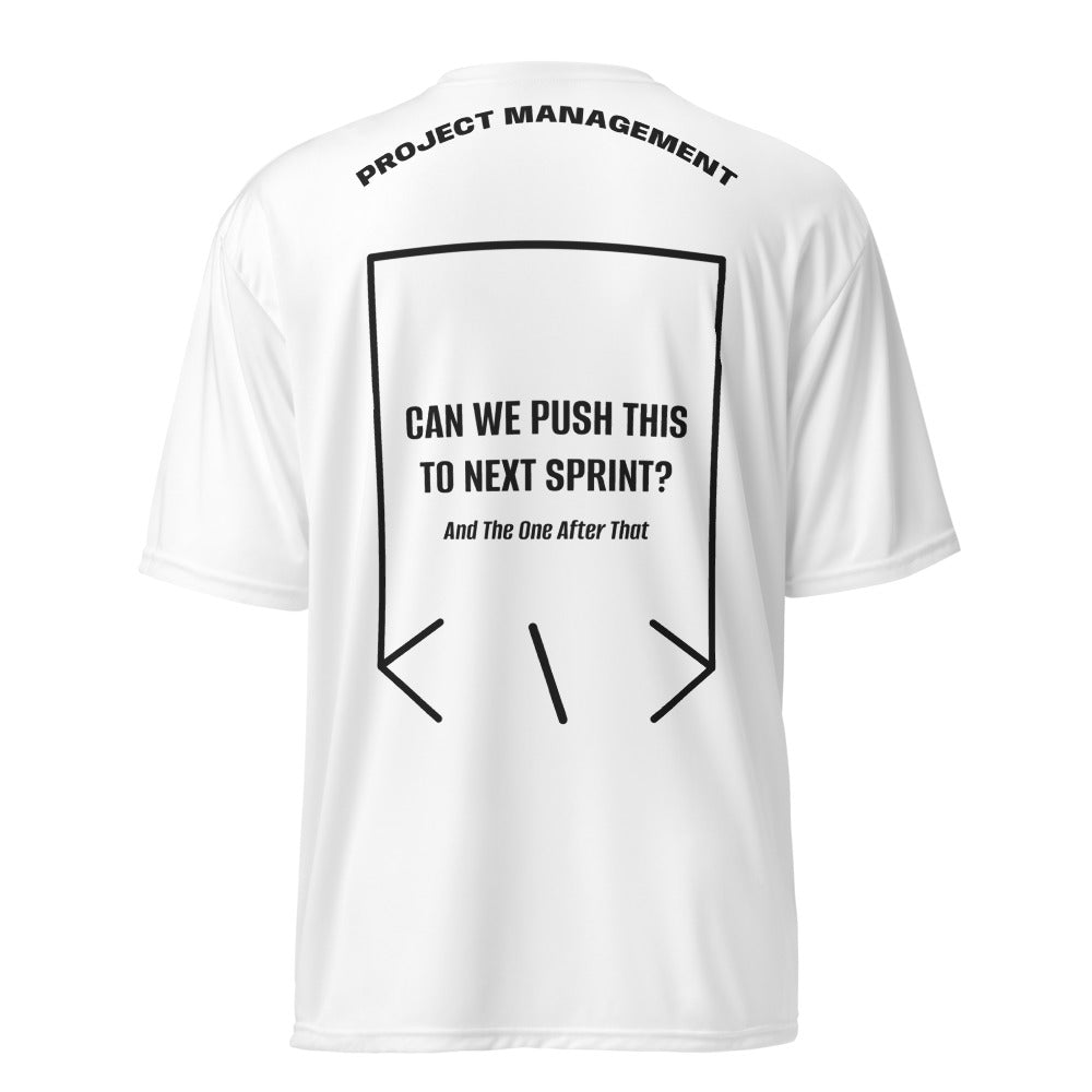 Can We Push This To Next Sprint? — White Black back mockup