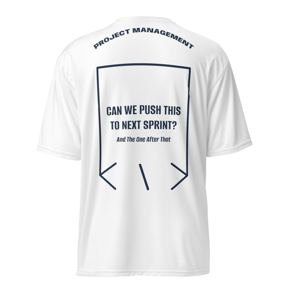 Can We Push This To Next Sprint? — White Navy back mockup