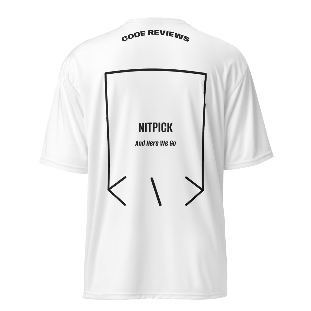 Nitpick — White Black back mockup