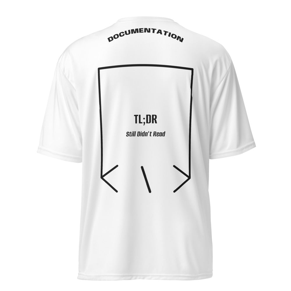 TL;DR — White Black back mockup