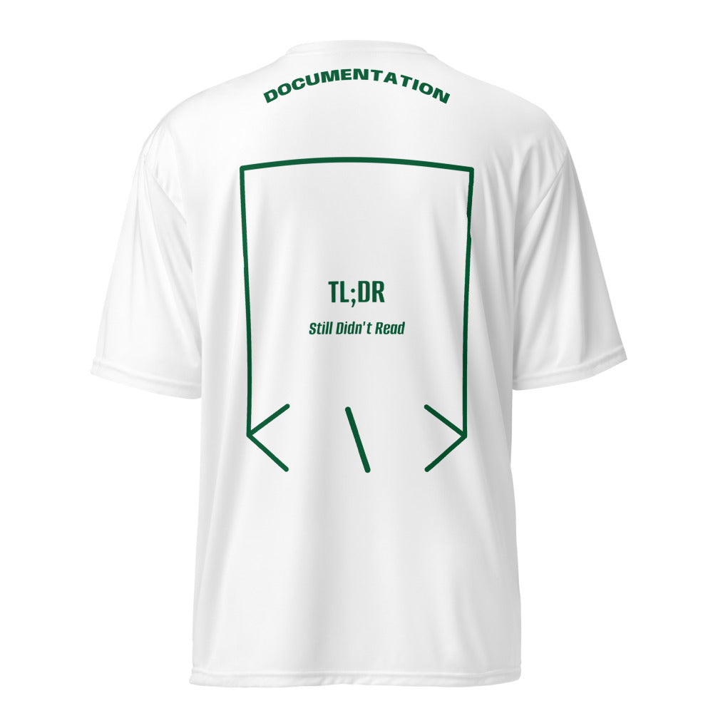 TL;DR — White Forest Green back mockup