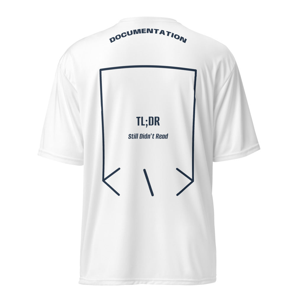 TL;DR — White Navy back mockup