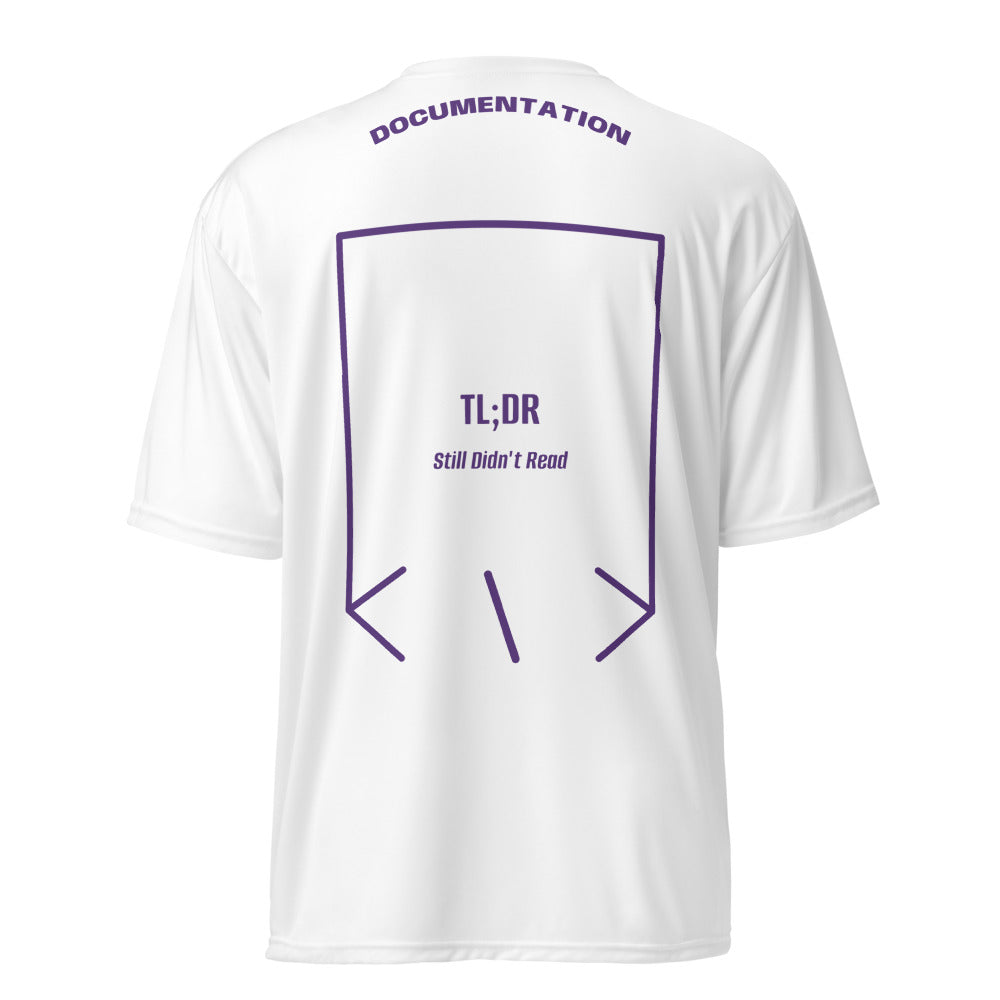 TL;DR — White Purple back mockup