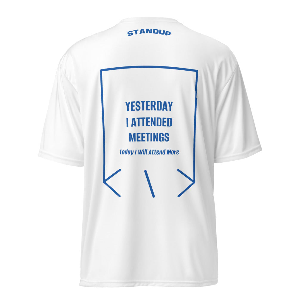 Yesterday I Attended Meetings — White Royal back mockup