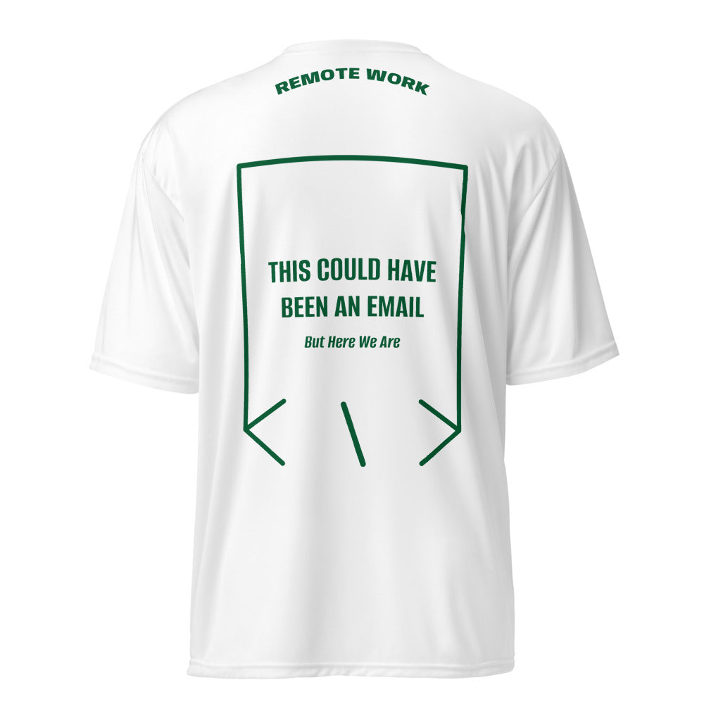 This Could Have Been An Email — White Forest Green back mockup