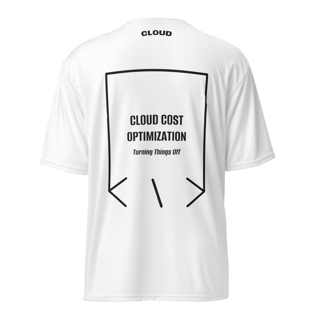 Cloud Cost Optimization — White Black back mockup
