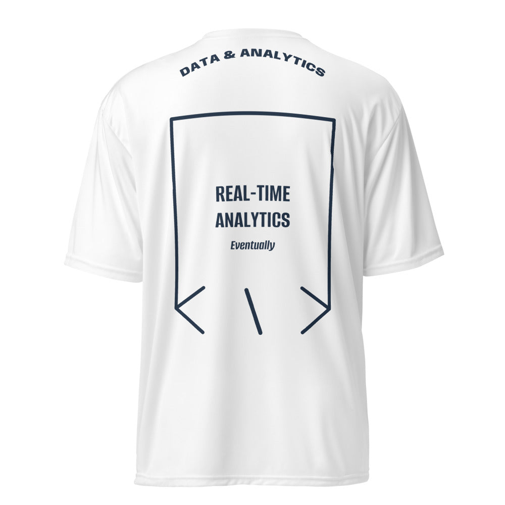 Real-Time Analytics — White Navy back mockup