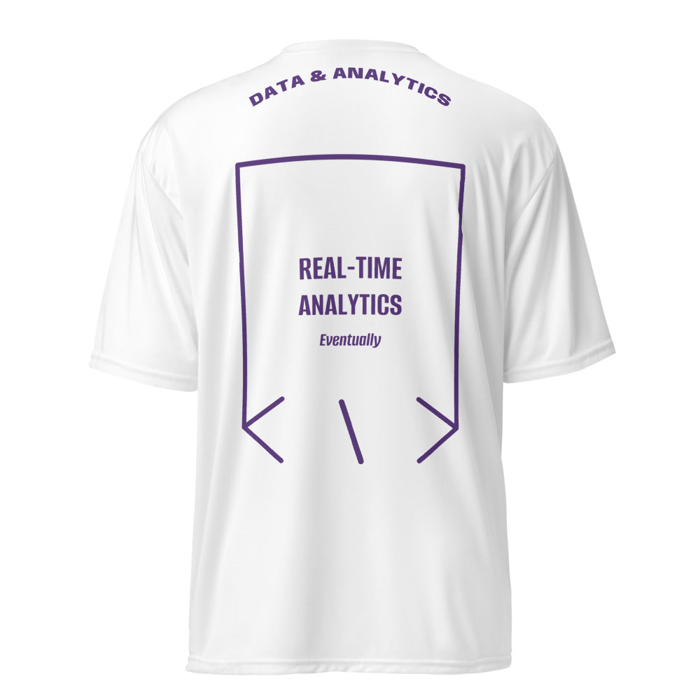 Real-Time Analytics — White Purple back mockup