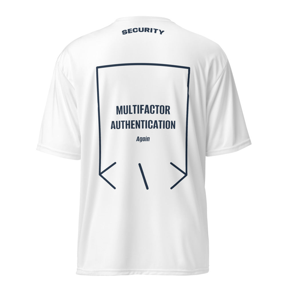 Multifactor Authentication — White Navy back mockup