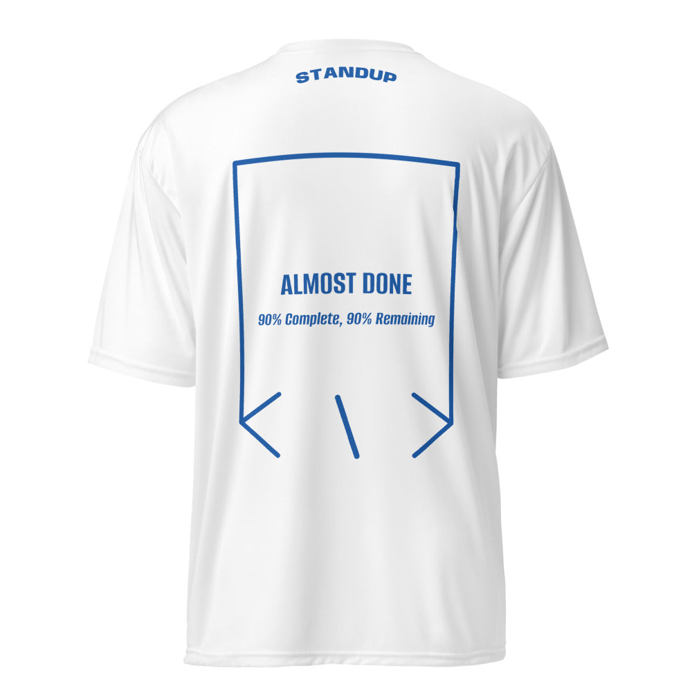 Almost Done — White Royal back mockup