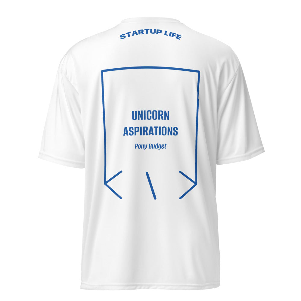 Unicorn Aspirations — White Royal back mockup