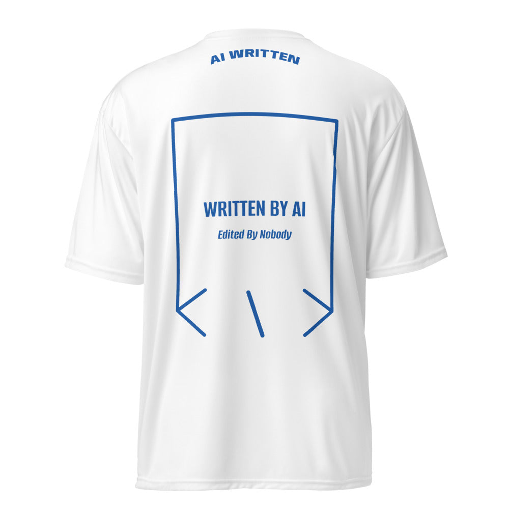 Written By AI — White Royal back mockup