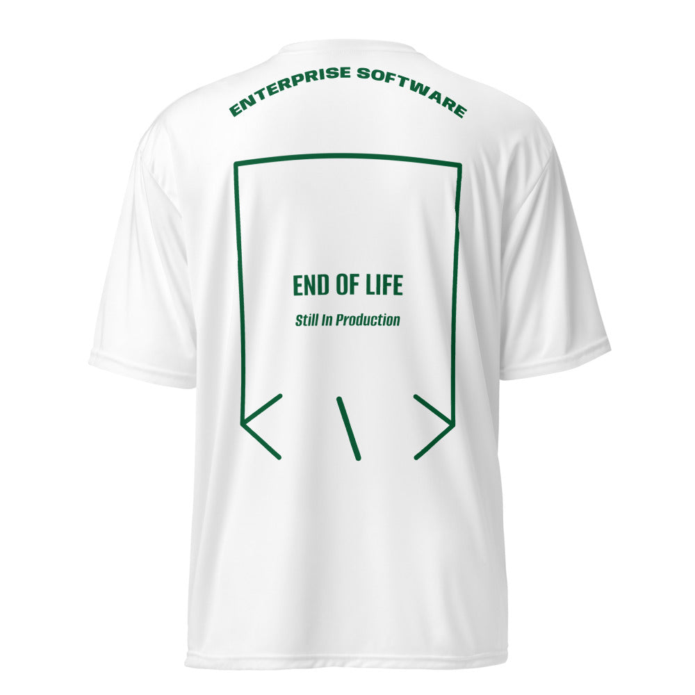 End Of Life — White Forest Green back mockup