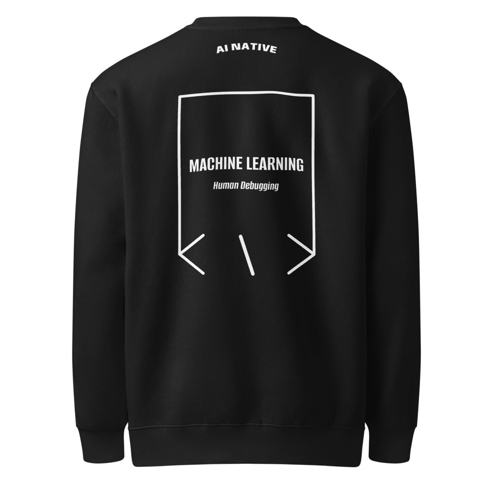 Machine Learning — Black White back mockup