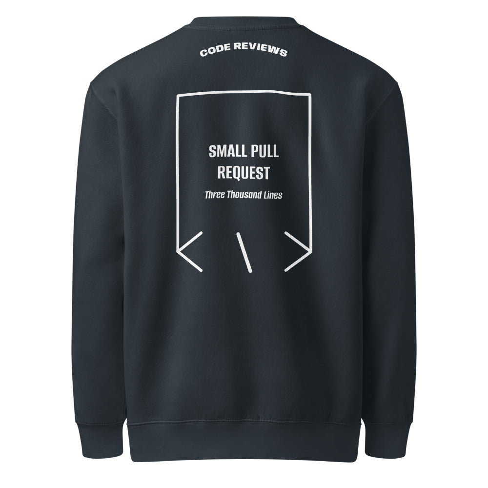 Small Pull Request — secondary back mockup