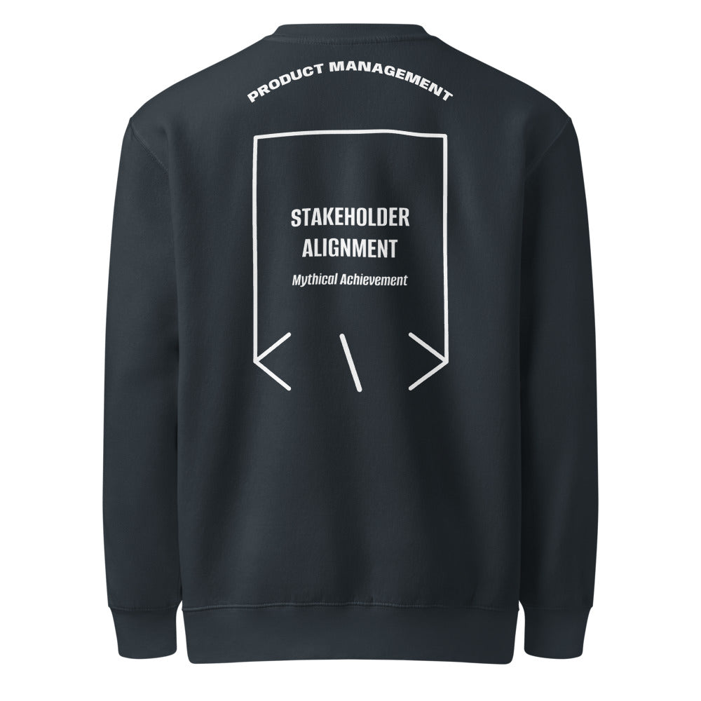 Stakeholder Alignment — Navy White back mockup