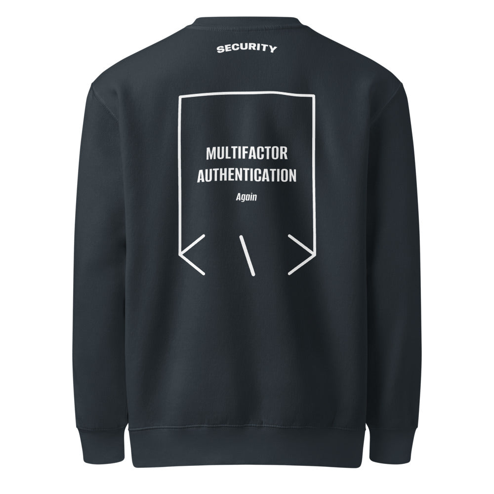 Multifactor Authentication — secondary back mockup