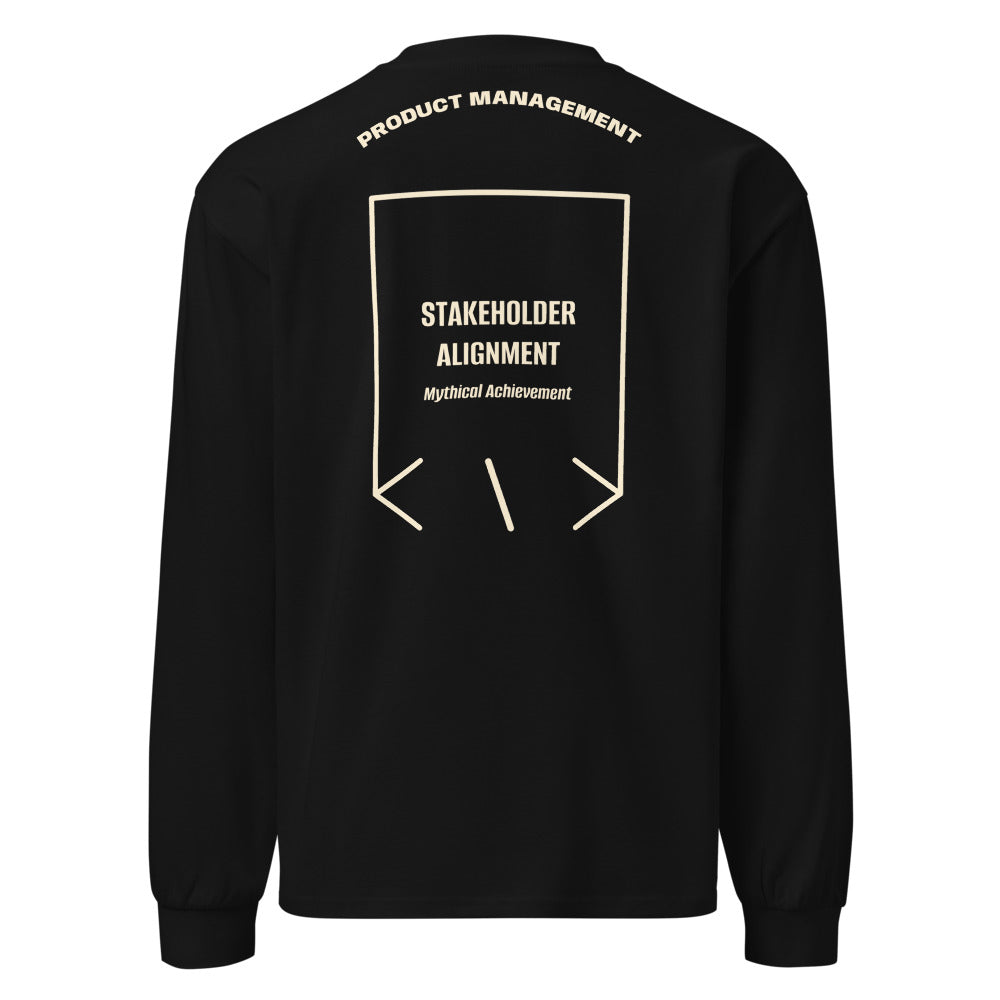 Stakeholder Alignment — Black Ecru back mockup