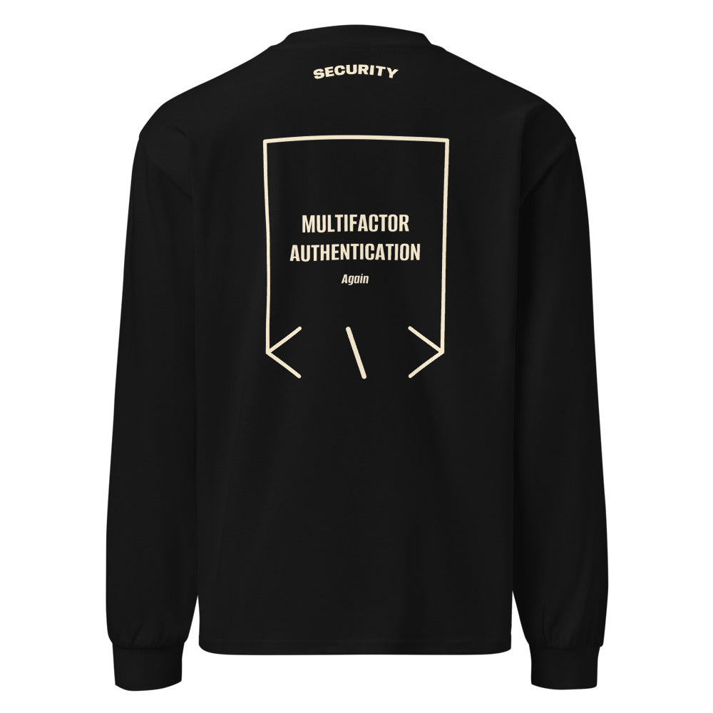 Multifactor Authentication — Black Ecru back mockup