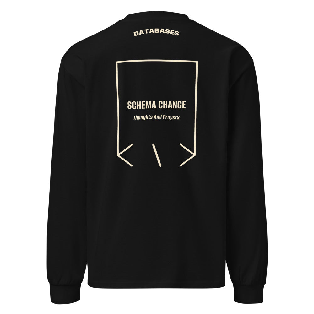 Schema Change — secondary back mockup