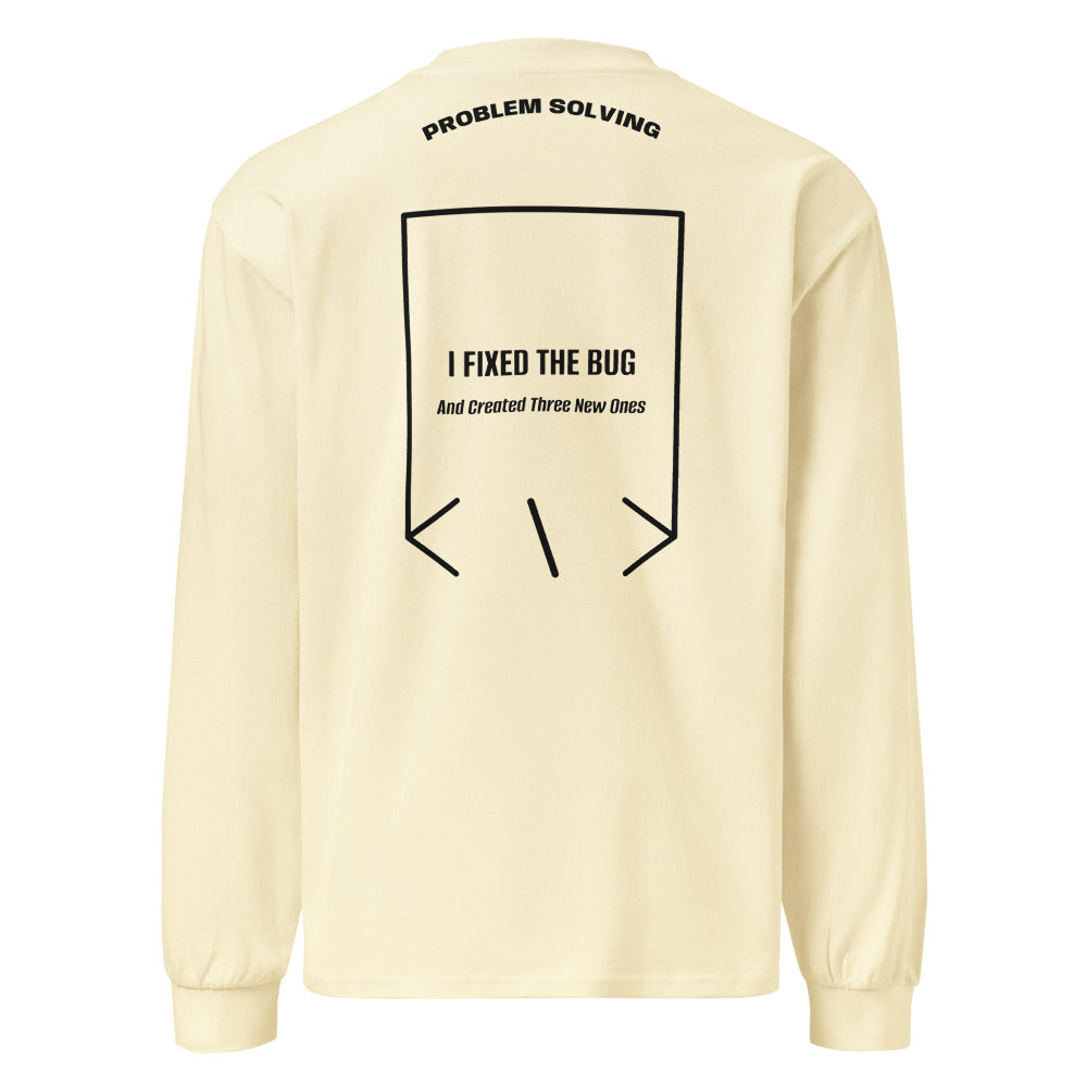 I Fixed The Bug — Butter Black back mockup