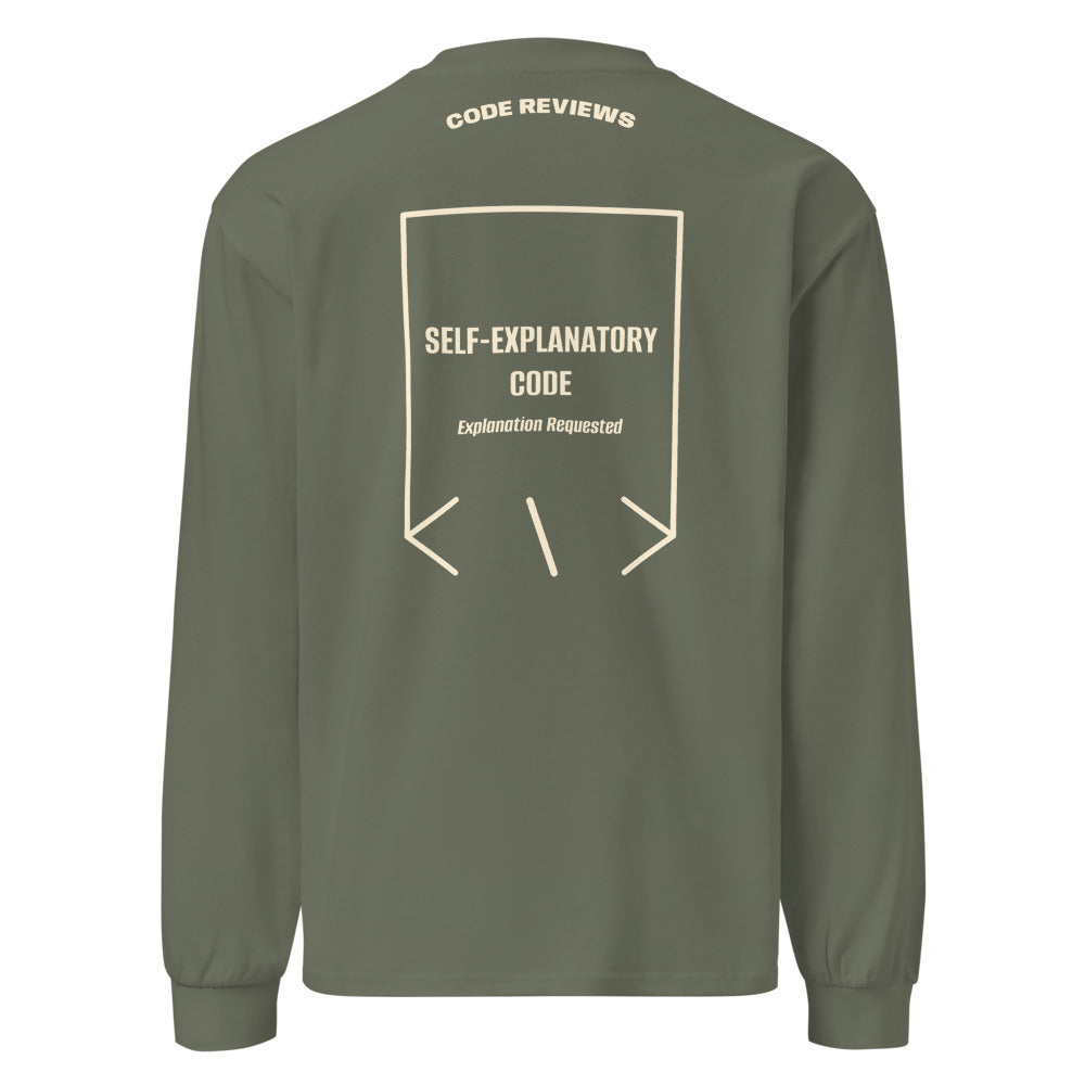 Self-Explanatory Code — Cypress Ecru back mockup