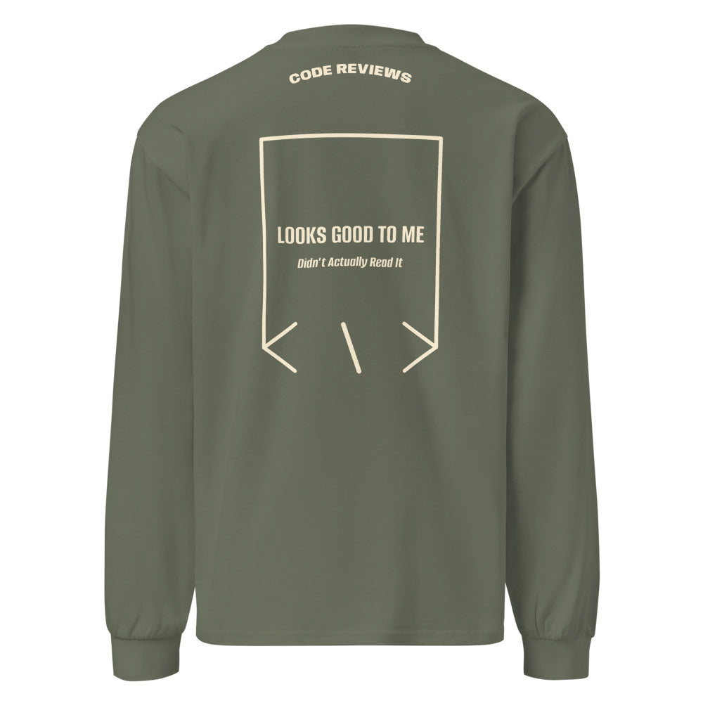 Looks Good To Me — Cypress Ecru back mockup
