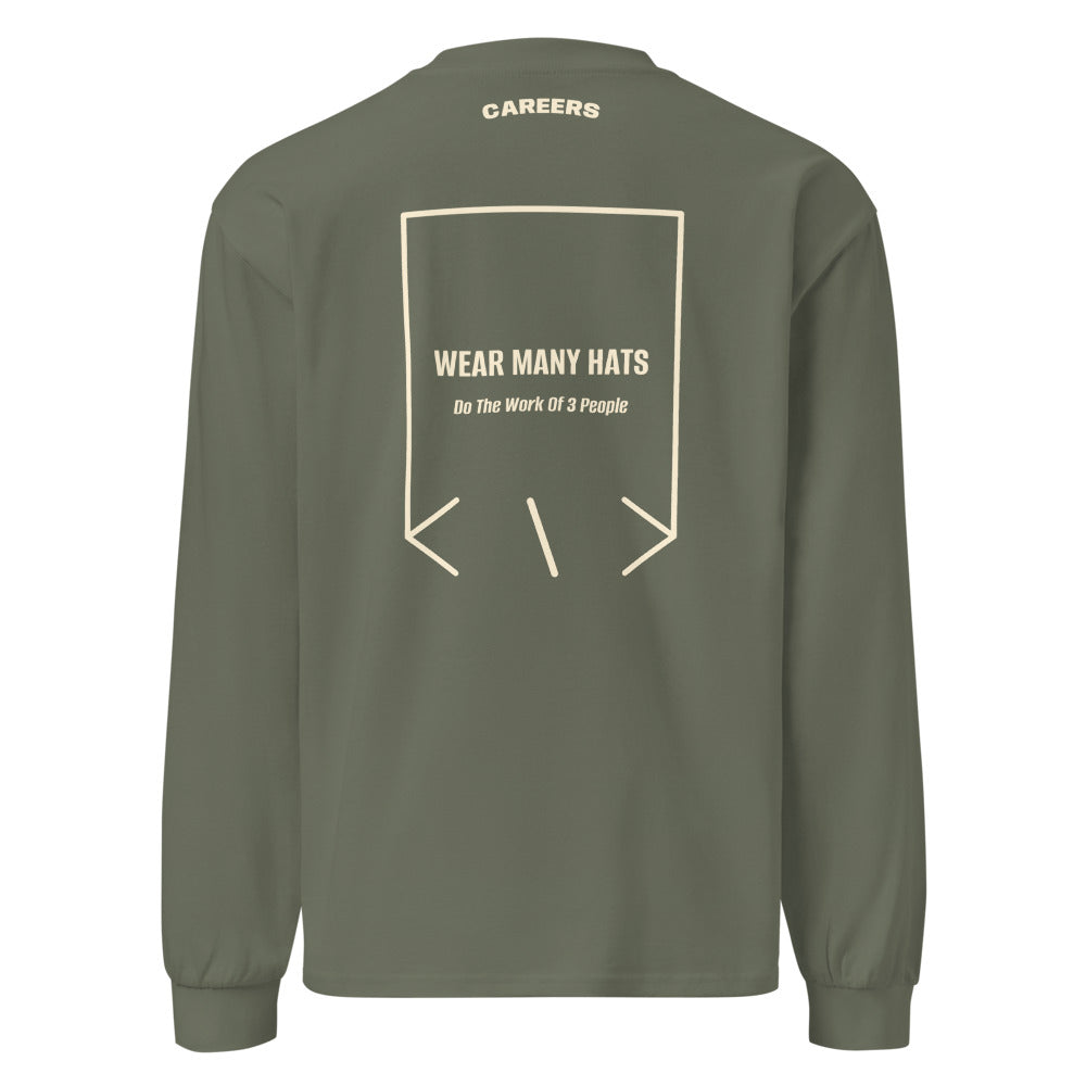 Wear Many Hats — Cypress Ecru back mockup