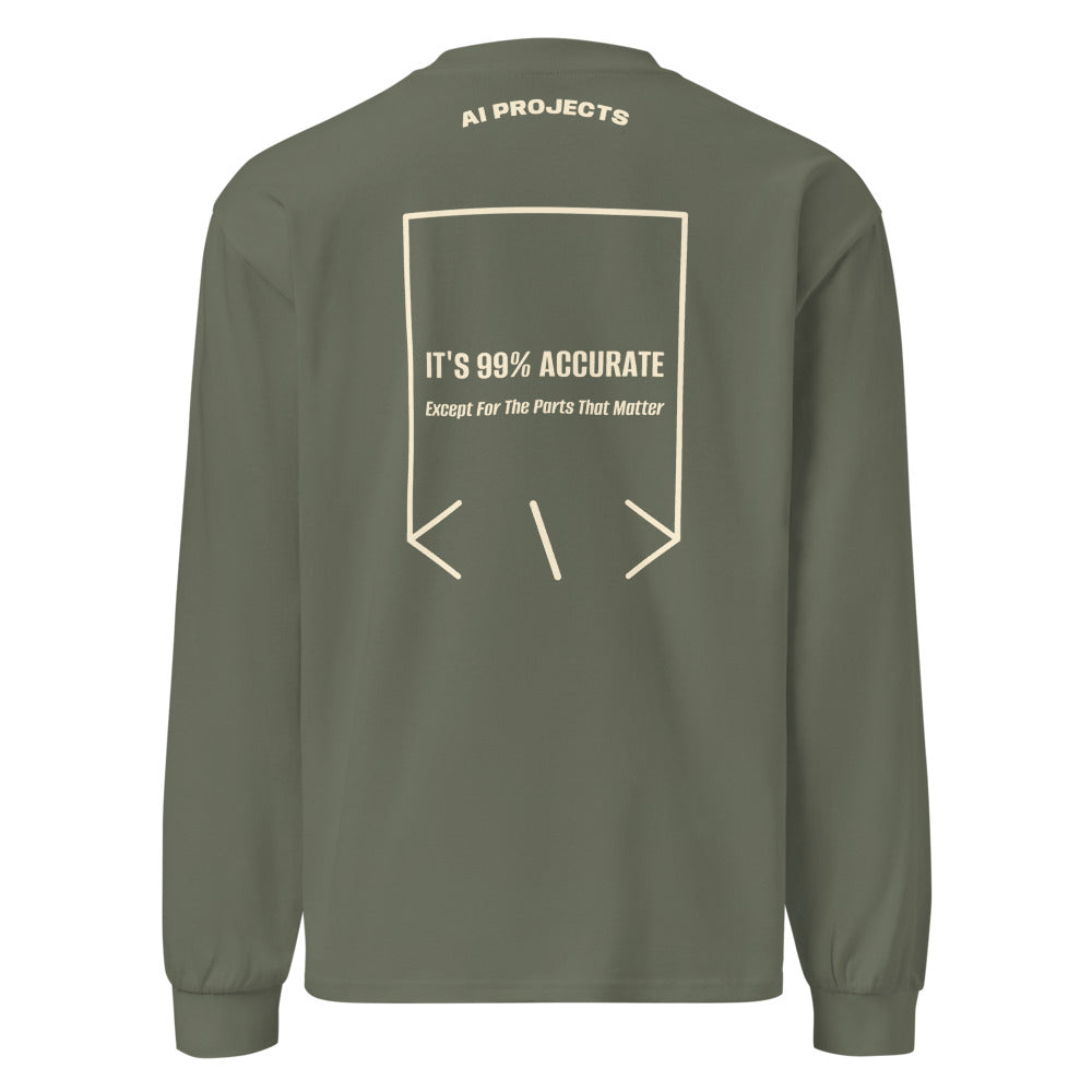 It's 99% Accurate — Cypress Ecru back mockup