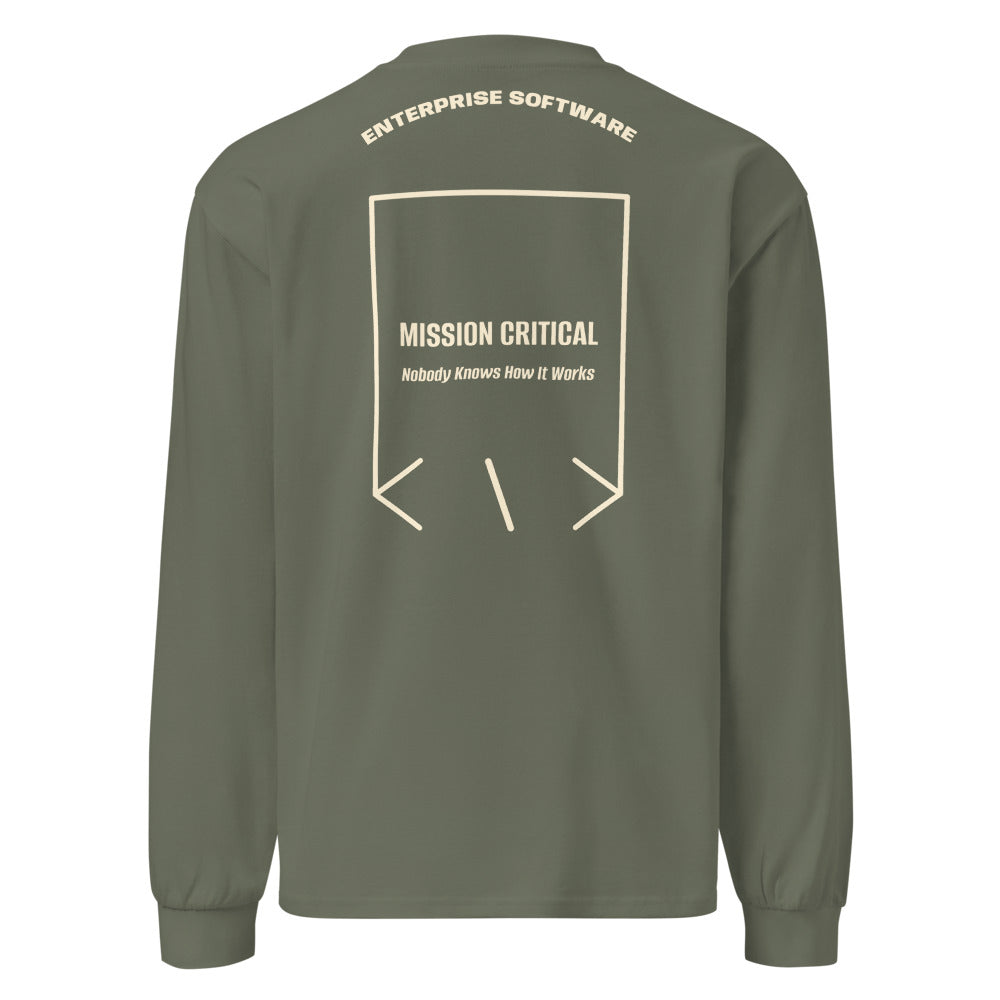 Mission Critical — Cypress Ecru back mockup