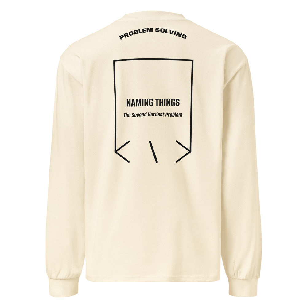 Naming Things — Ecru Black back mockup