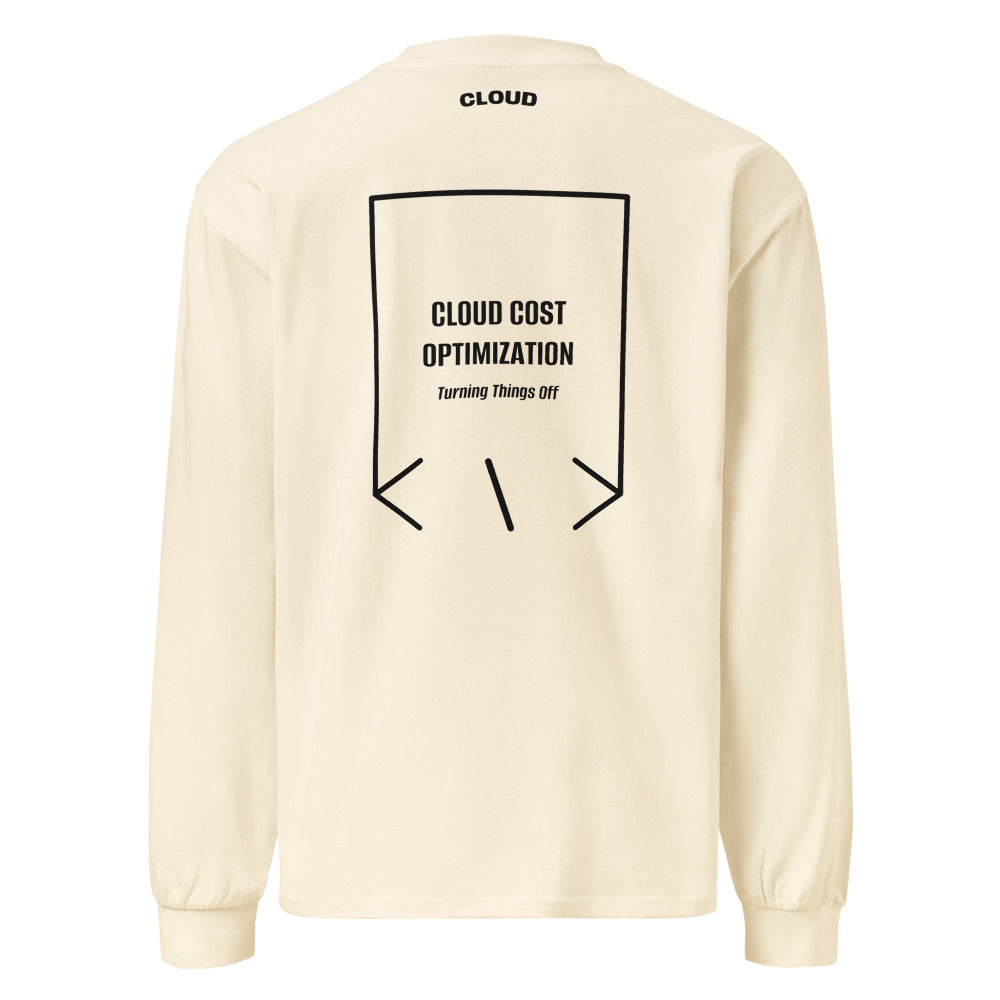 Cloud Cost Optimization — Ecru Black back mockup