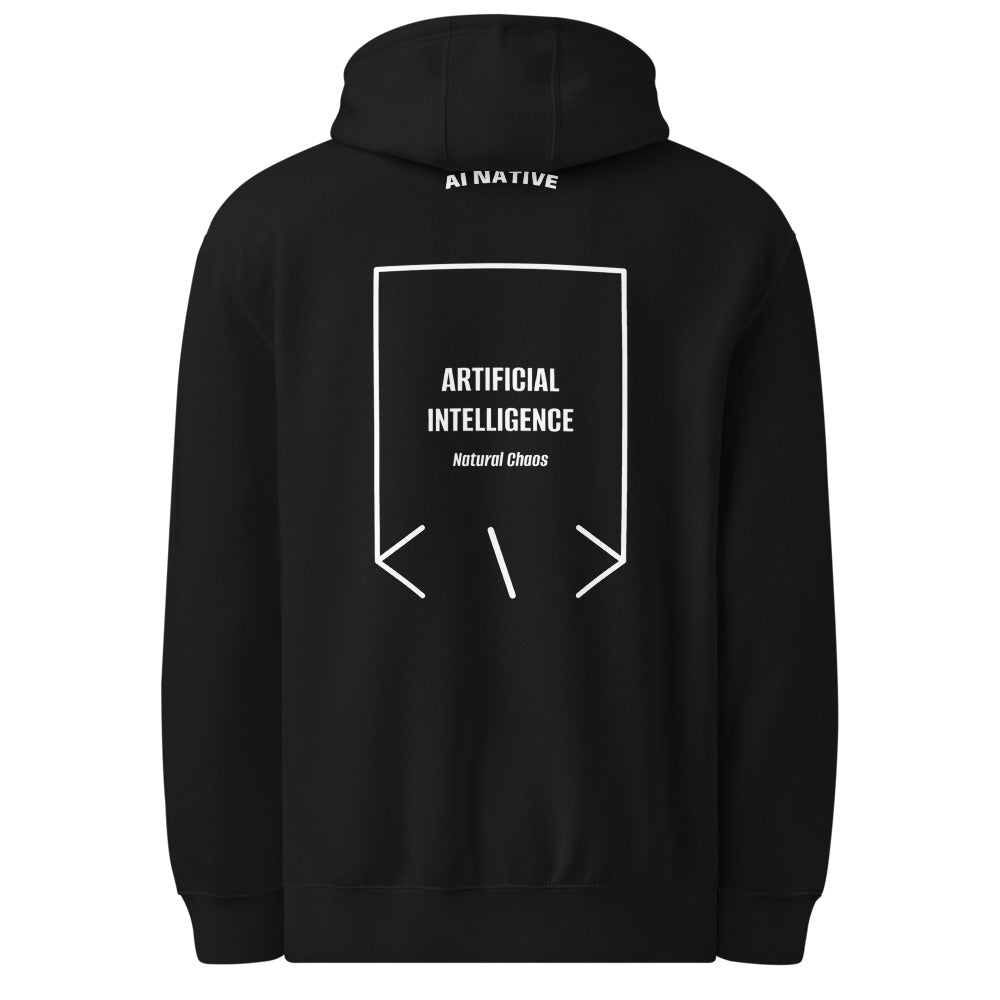 Artificial Intelligence — Black White back mockup
