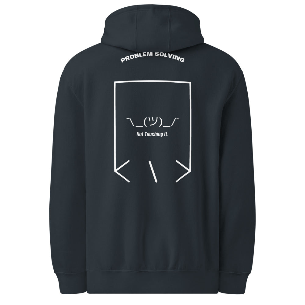 ¯\_(ツ)_/¯ — Navy White back mockup