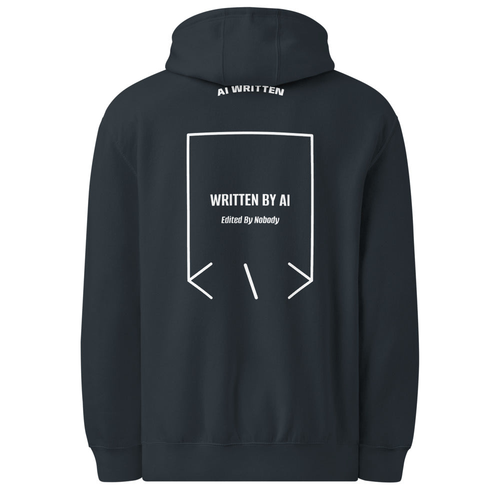 Written By AI — secondary back mockup