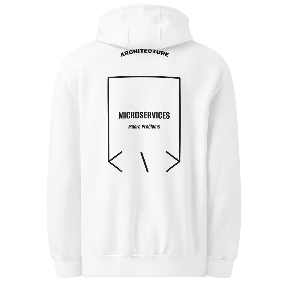 Microservices — White Black back mockup